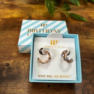 Bomb Party March 2026 Hoops “Infinite Love”, Rose Gold